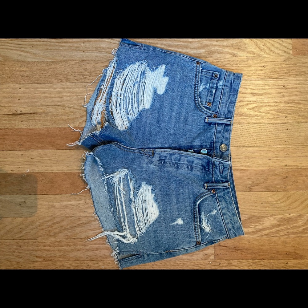 GRLFRND “Cindy” Jean shorts